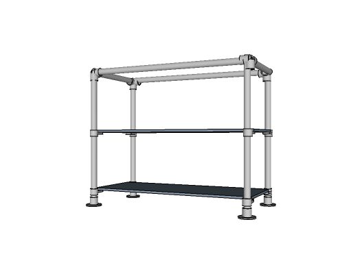 Workbench/Shelf Made with Kee Klamp
