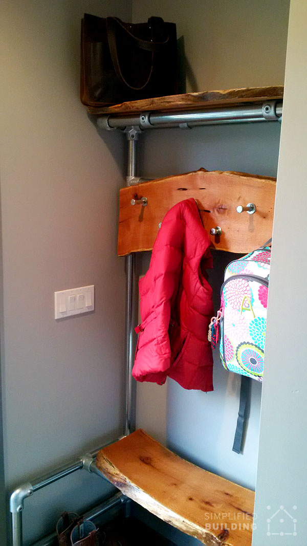 Bench and Coat Rack