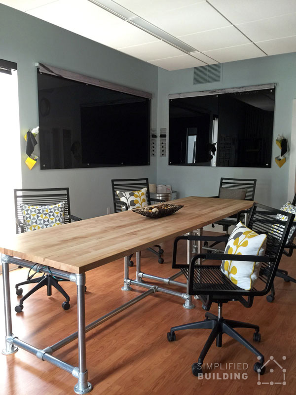 Butcher Block Conference Table