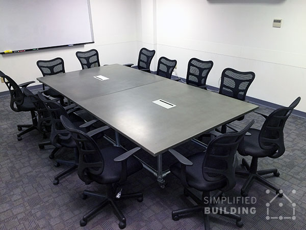 Concrete Conference Room Table