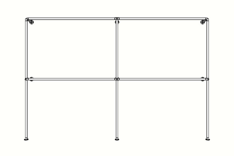 Two-Tier Clothing Rack Plans