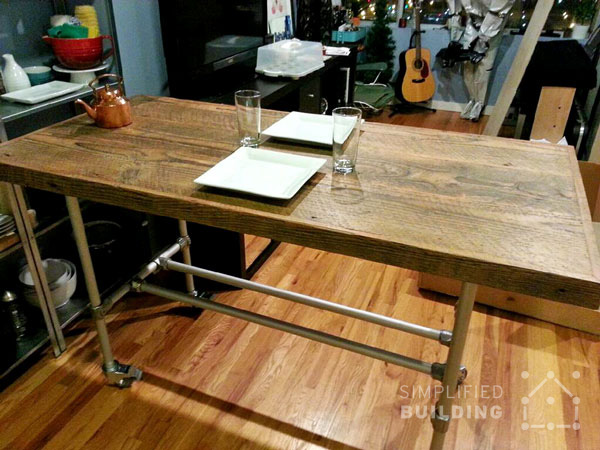 Rustic Kitchen Table