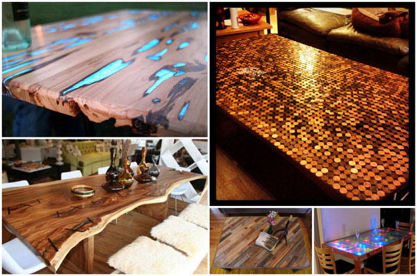 5 Table Top Ideas For Diy Industrial, Best Stain For Wood Desk Tops