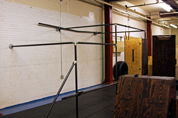 Wall Mounted Parkour Structure