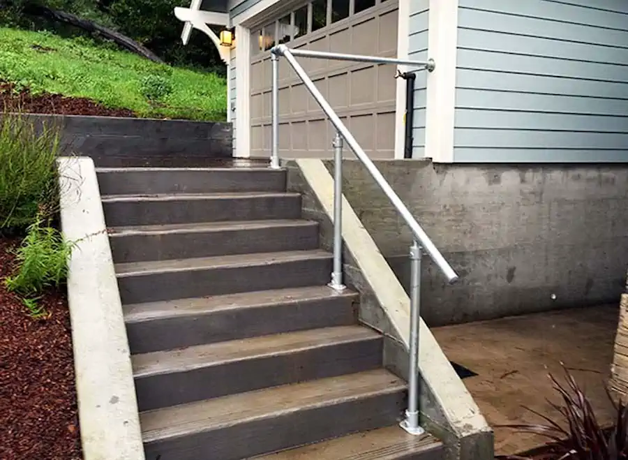 Concrete Stair Railing