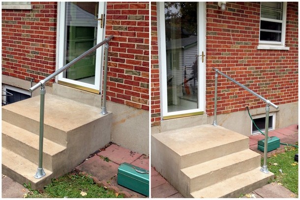 Outdoor Stair Handrail