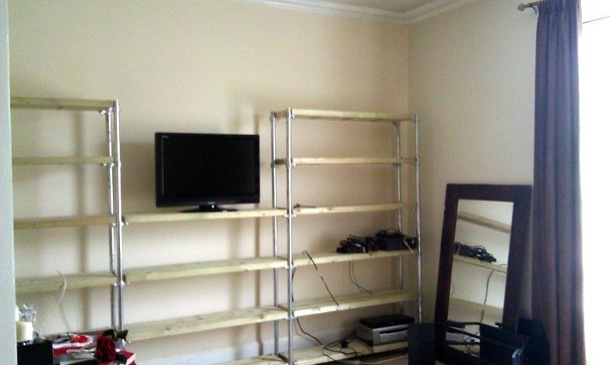 Connect Entertainment Center with Shelves