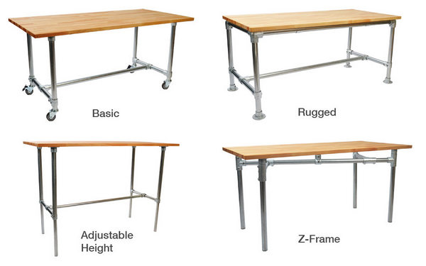Build Your Own Industrial Desk with Simple Table | Simplified Building