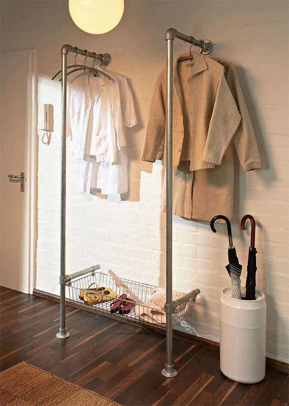 Build Your Own Modern Clothing / Coat Rack